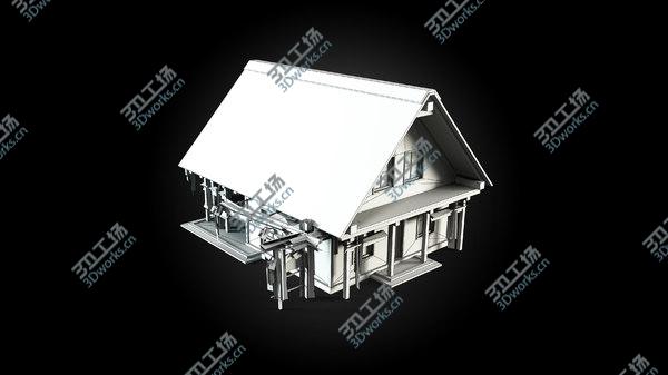 images/goods_img/20210312/Abandoned Cottage J 3D model/2.jpg
